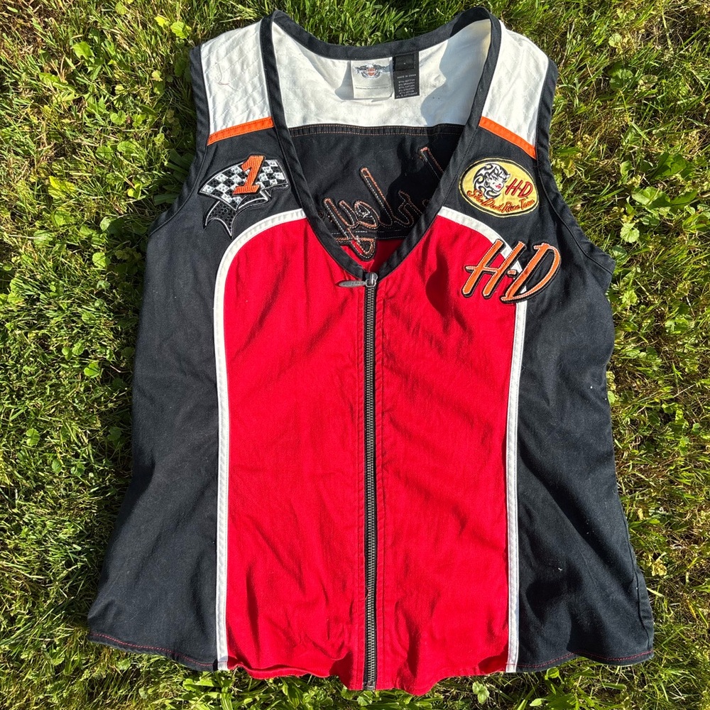 Harley-Davidson zip up ⬆️  vest